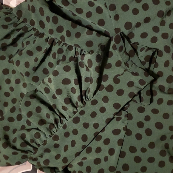 Who What Wear Polka Dotted Dress - Picture 6 of 8